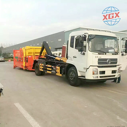 Chengli Jiefang J6 Hook-arm Garbage Truck
